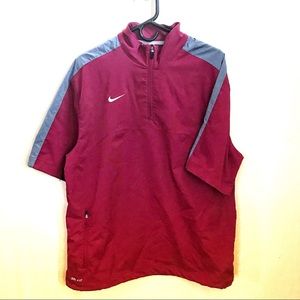 NIKE Dri-fit short sleeve windbreaker ✔️